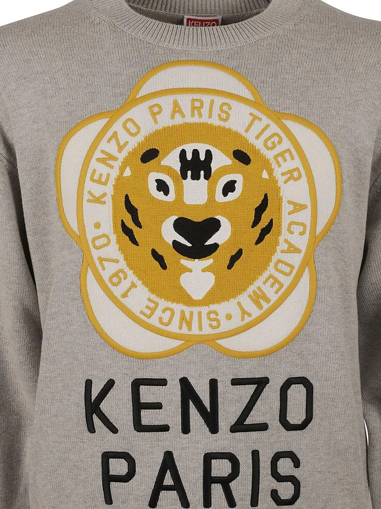 商品Kenzo|Kenzo Logo Embroidered Crewneck Jumper,价格¥2070,第3张图片详细描述