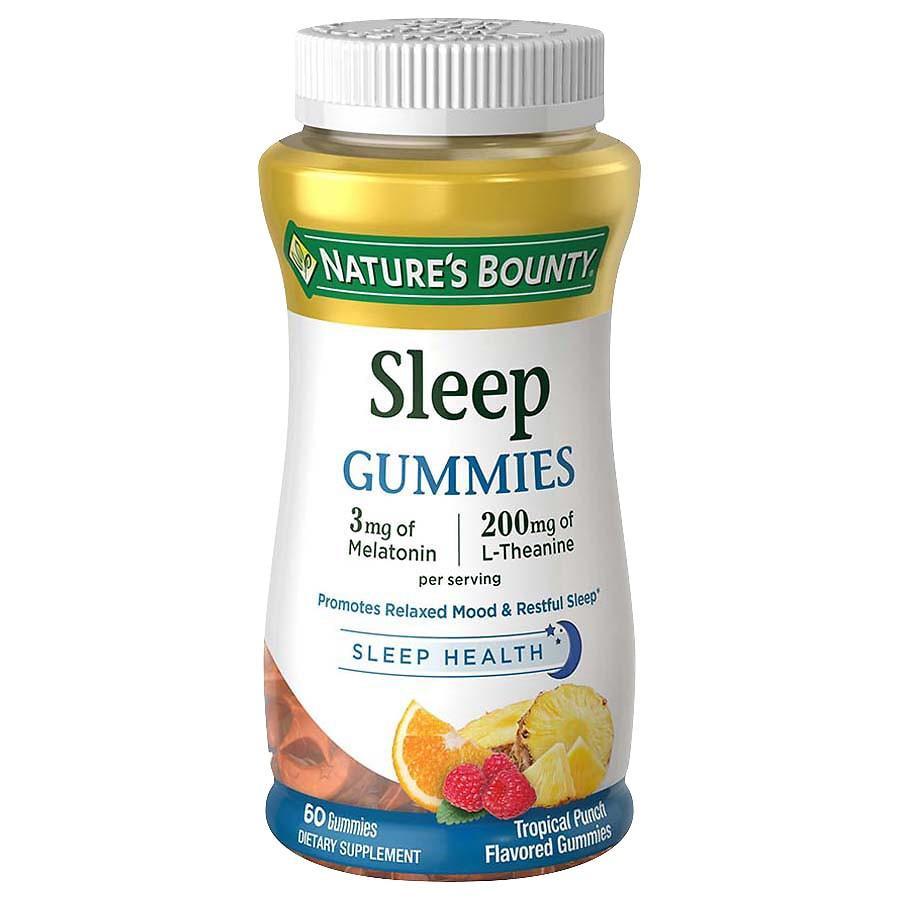 Nature's Bounty | Sleep Complex 3 mg Melatonin/200 mg Gummies Punch 72.39元 商品图片