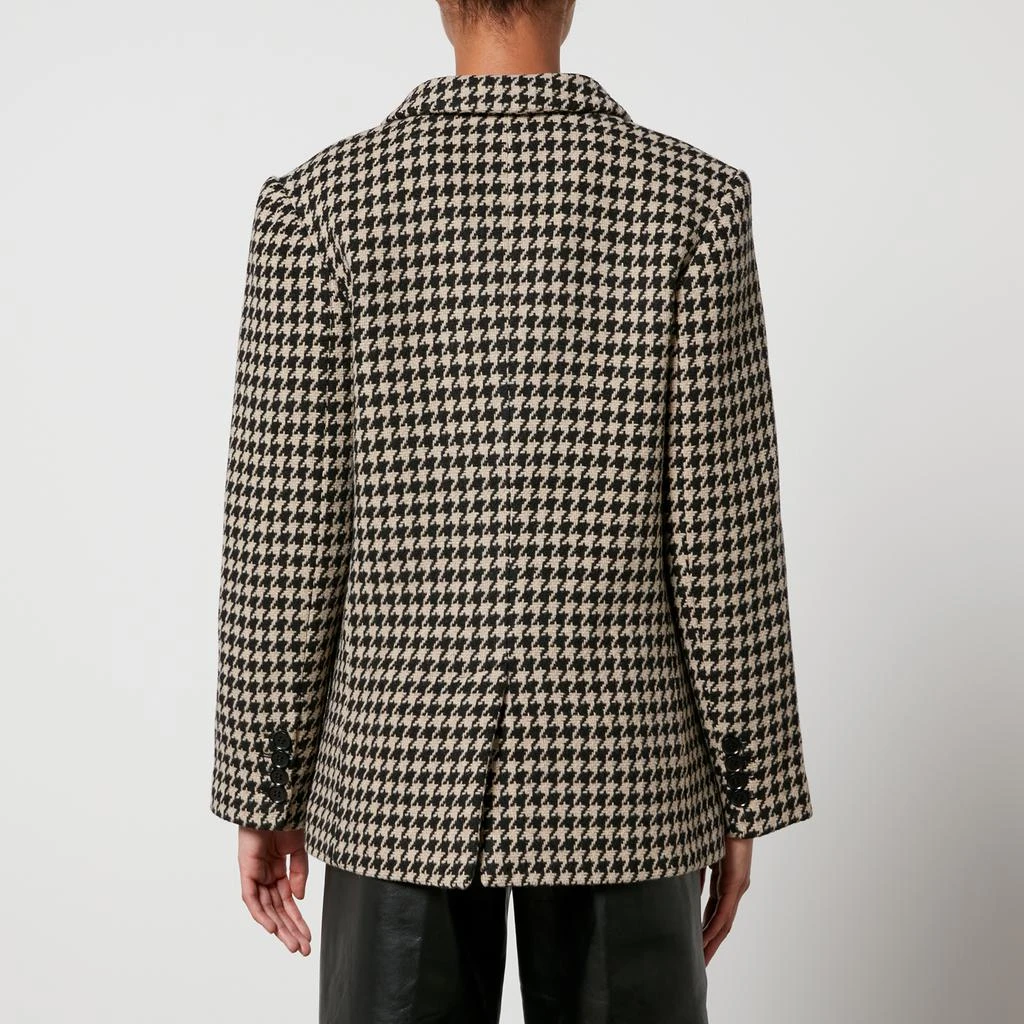 商品ANINE BING|Anine Bing Kaia Houndstooth Woven Oversized Blazer,价格¥4006,第2张图片详细描述