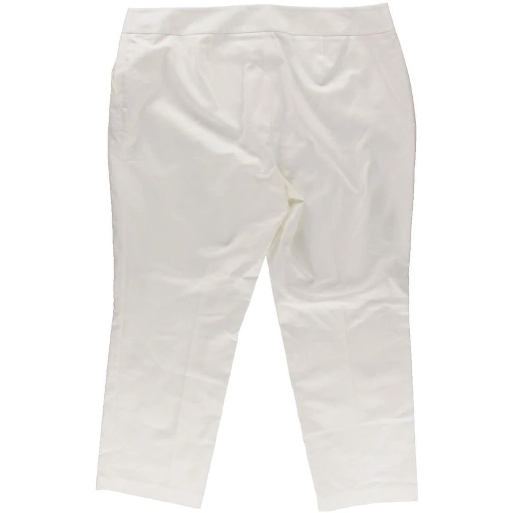 商品Vince Camuto|Vince Camuto Womens Plus Flat Front Solid Ankle Pants,价格¥69,第3张图片详细描述