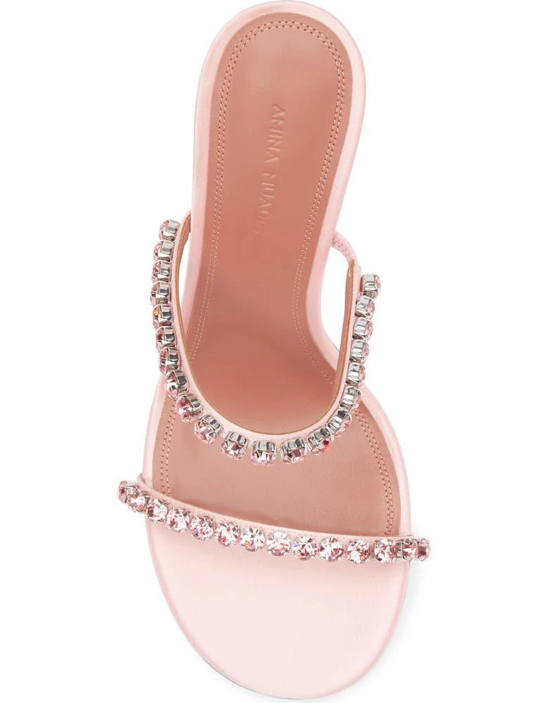 商品Amina Muaddi|Gigi Crystal Strap Sandal (Women),价格¥5738,第5张图片详细描述