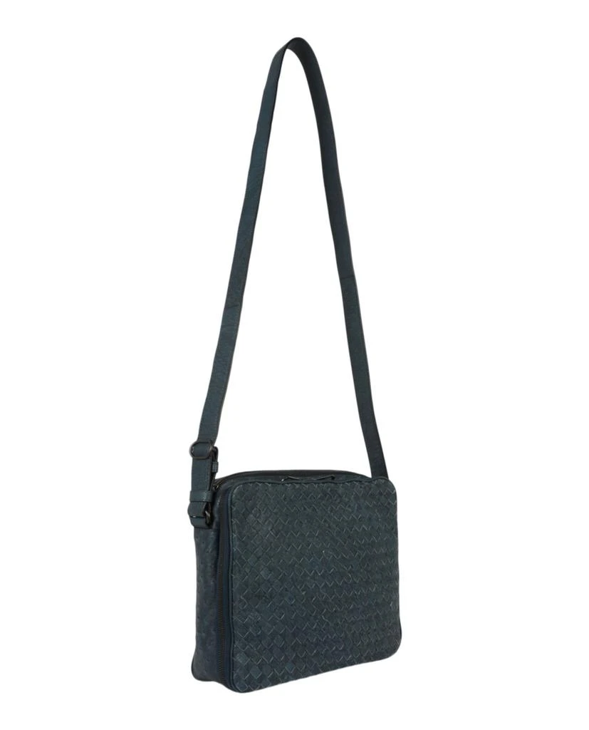 商品Bottega Veneta|Double Zip Intrecciato Crossbody Bag,价格¥9788,第4张图片详细描述