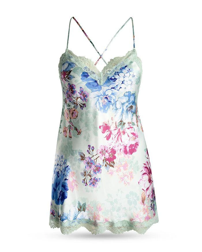 商品In Bloom|Madelyn Floral Satin Chemise,价格¥391,第3张图片详细描述