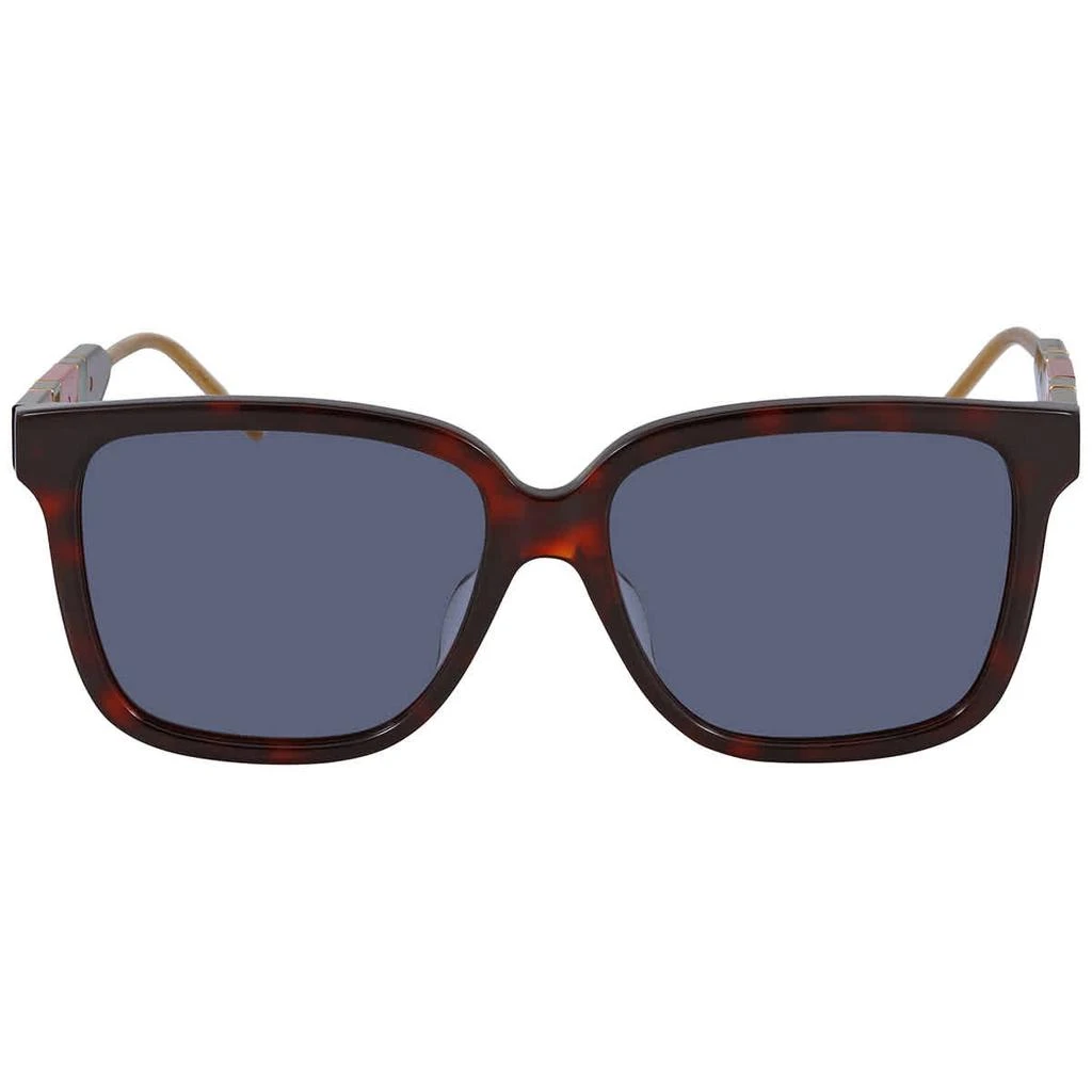 商品Gucci|Gucci Blue Square Ladies Sunglasses GG0599SA-002 56,价格¥1128,第1张图片