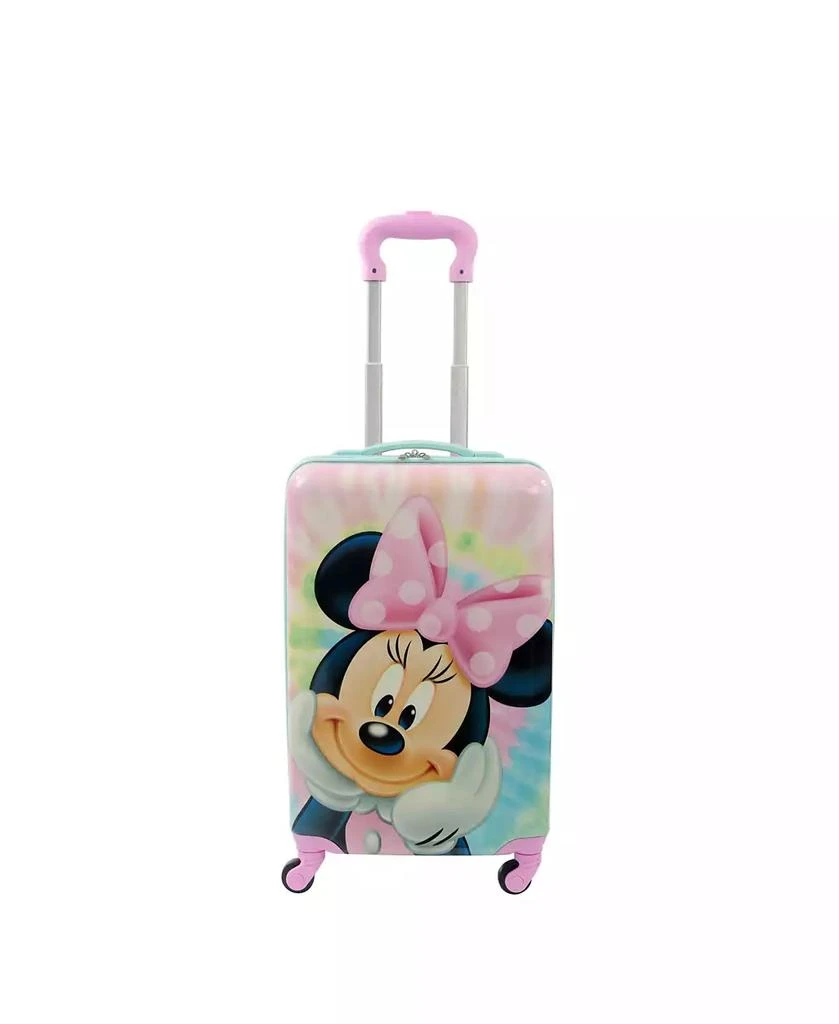 商品FUL|Disney Minnie Mouse Tie Dye Kids 21" Hard Side Spinner Luggage,价格¥718,第1张图片