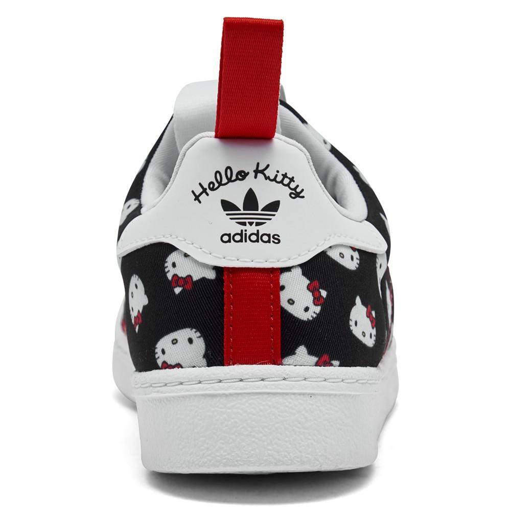 商品Adidas|Little Girls Originals Superstar 360 Hello Kitty Casual Sneakers from Finish Line,价格¥440,第6张图片详细描述