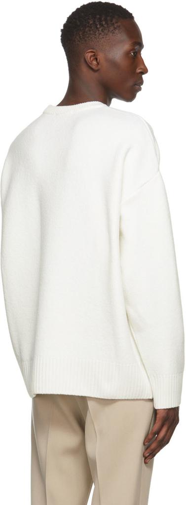 White Ami de Cœur Crewneck Sweater商品第3张图片规格展示