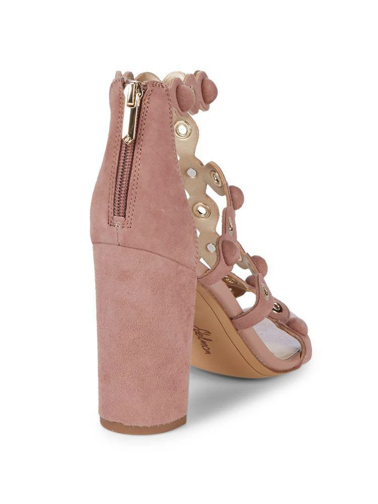 商品Sam Edelman|Yuli绒面革系带凉鞋,价格¥370,第3张图片详细描述