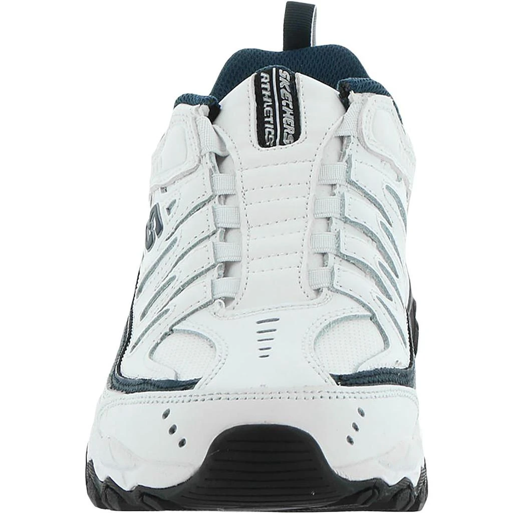 商品SKECHERS|Skechers Mens After Burn Leather Memory Foam Sneakers,价格¥398,第4张图片详细描述