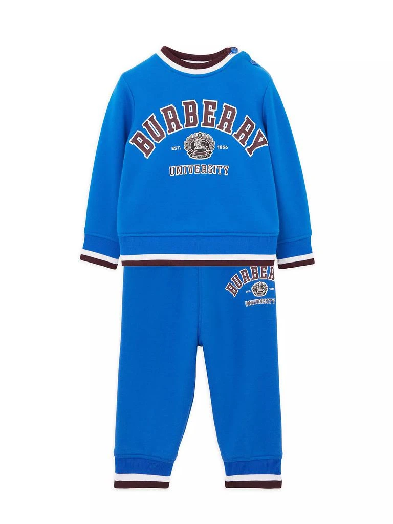 商品Burberry|Baby's Varsity Crewneck Sweatshirt,价格¥1576,第2张图片详细描述