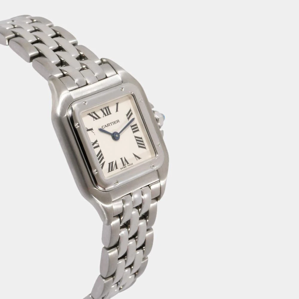 商品[二手商品] Cartier|Cartier Silver Stainless Steel Panthere W25033P5 Quartz Women's Wristwatch 22 mm,价格¥18196,第4张图片详细描述