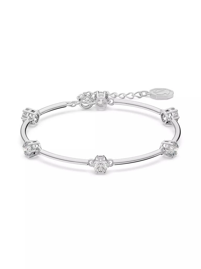 商品Swarovski|Constella Rhodium-Plated & Crystal Bangle,价格¥1273,第1张图片