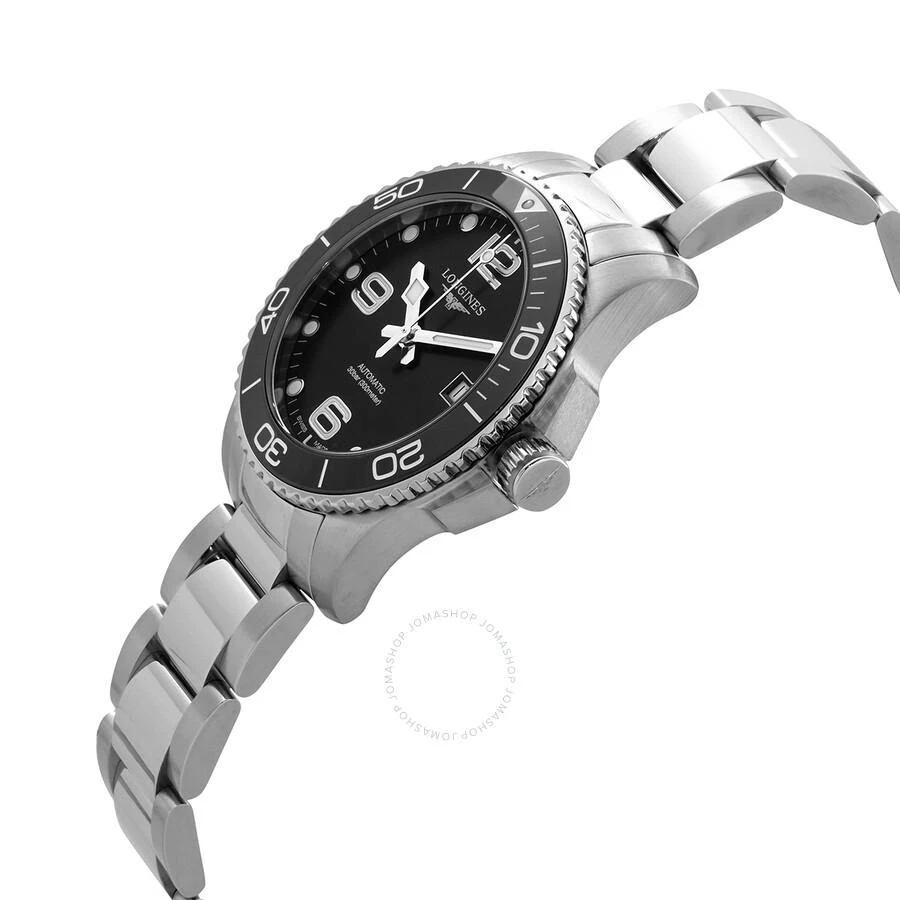 商品Longines|HydroConquest Automatic Black Dial Men's Watch L3.780.4.56.6,价格¥9322,第2张图片详细描述