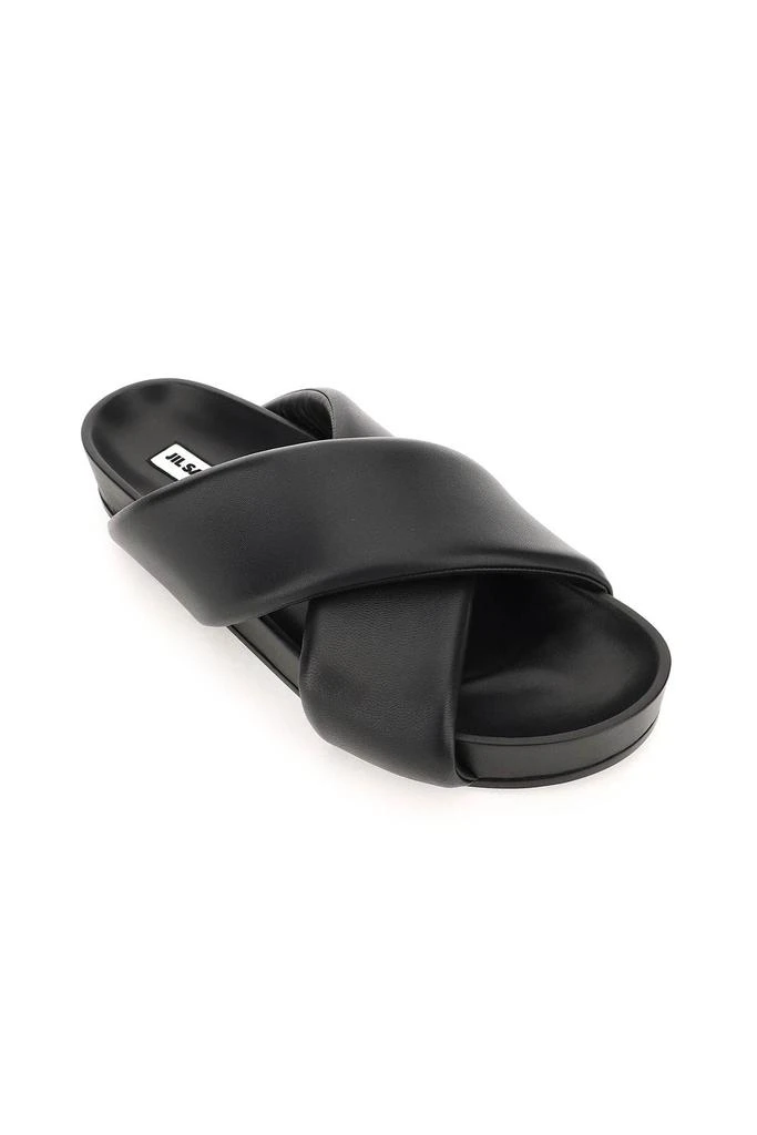 商品Jil Sander|PADDED NAPPA LEATHER SLIPPERS,价格¥2392,第4张图片详细描述