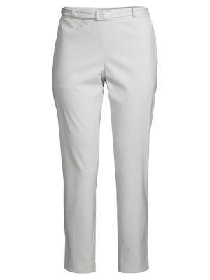 商品Karl Lagerfeld Paris|High-Waist Slim Pants,价格¥149,第5张图片详细描述