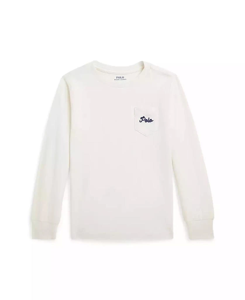 商品Ralph Lauren|Toddler and Little Boys Cotton Interlock Quarter-Zip Pullover Sweatshirt,价格¥151,第1张图片