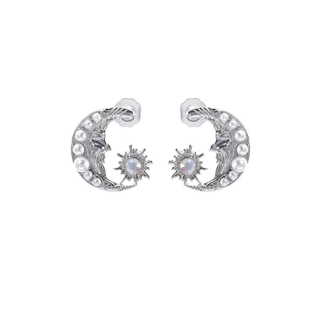 商品MeMe London|Brielle earrings - white gold,价格¥1202,第1张图片