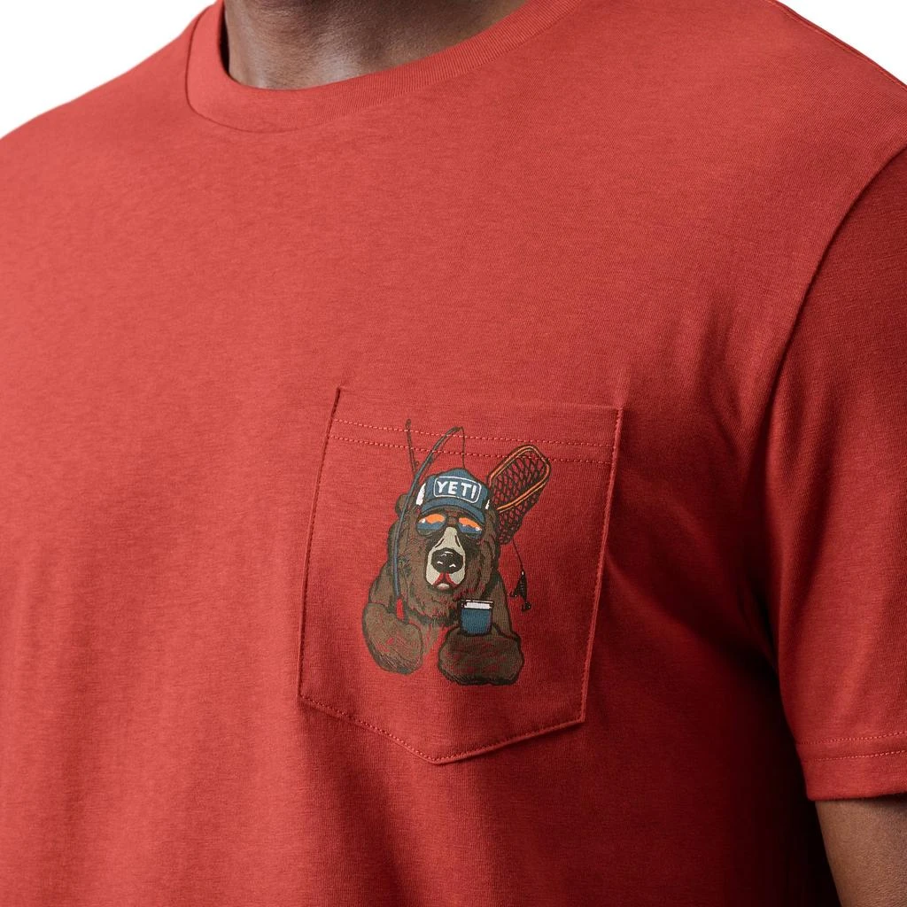 商品YETI|YETI Men's Cool Bear Pocket Short Sleeve T-Shirt,价格¥248,第4张图片详细描述