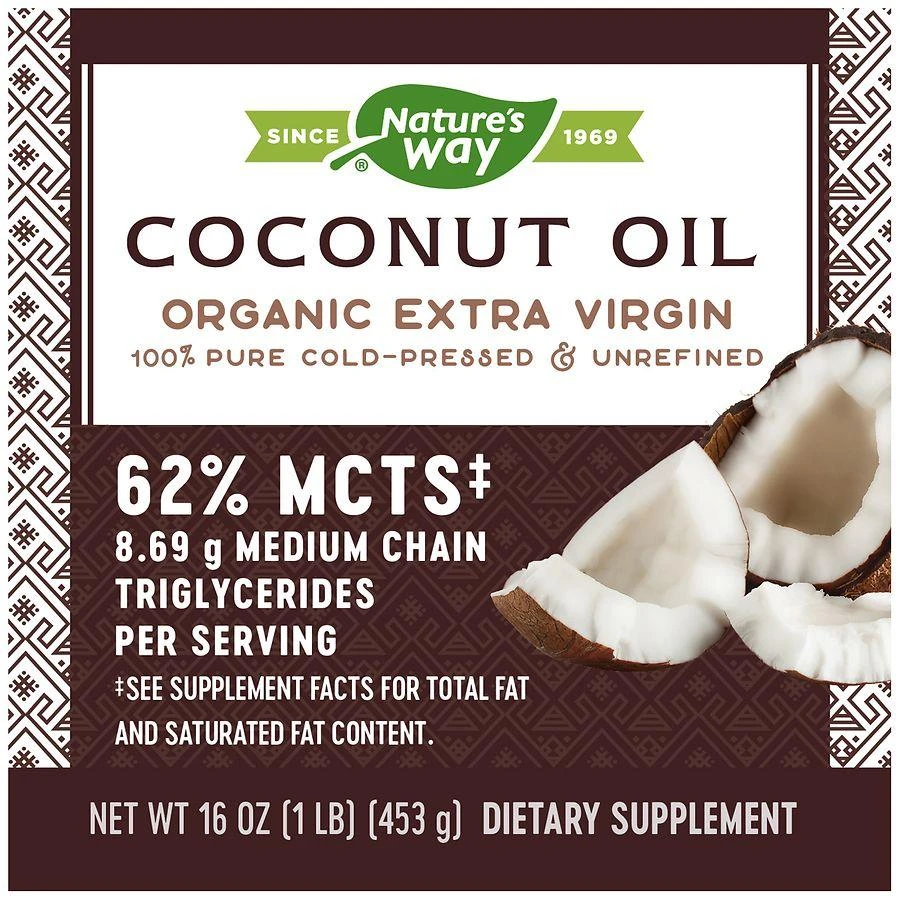 商品Nature's Way|Organic Coconut Oil,价格¥125,第3张图片详细描述