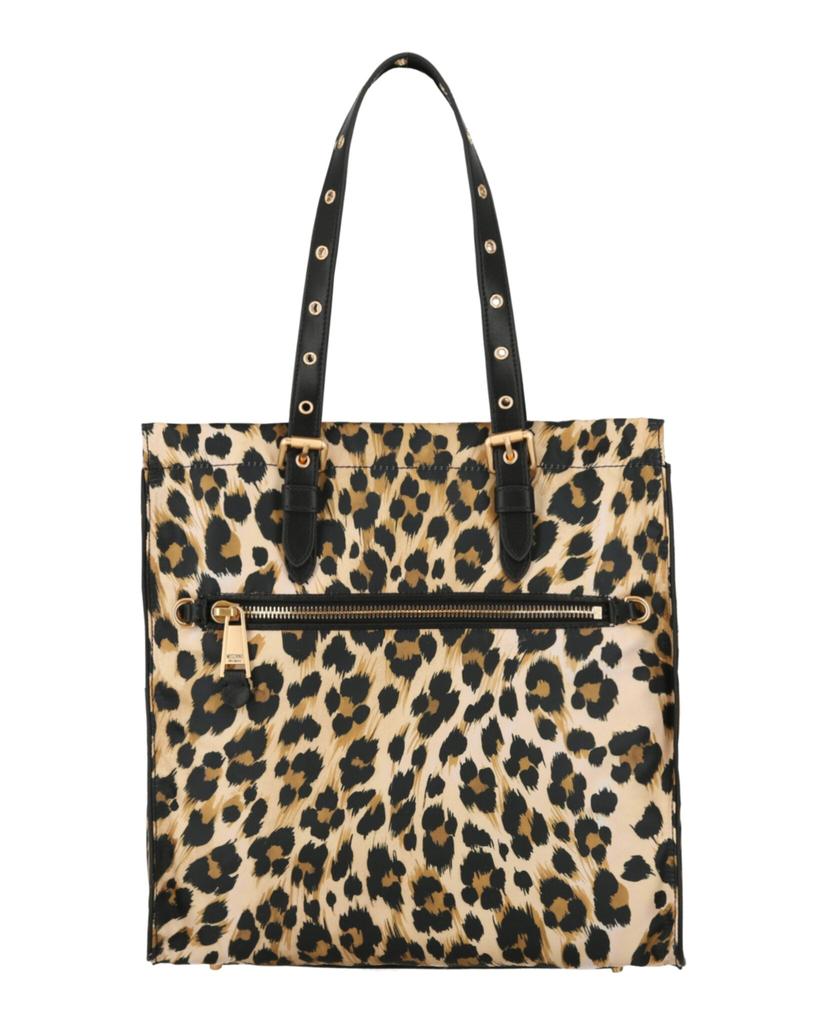 Leopard Print Tote Bag商品第5张图片规格展示