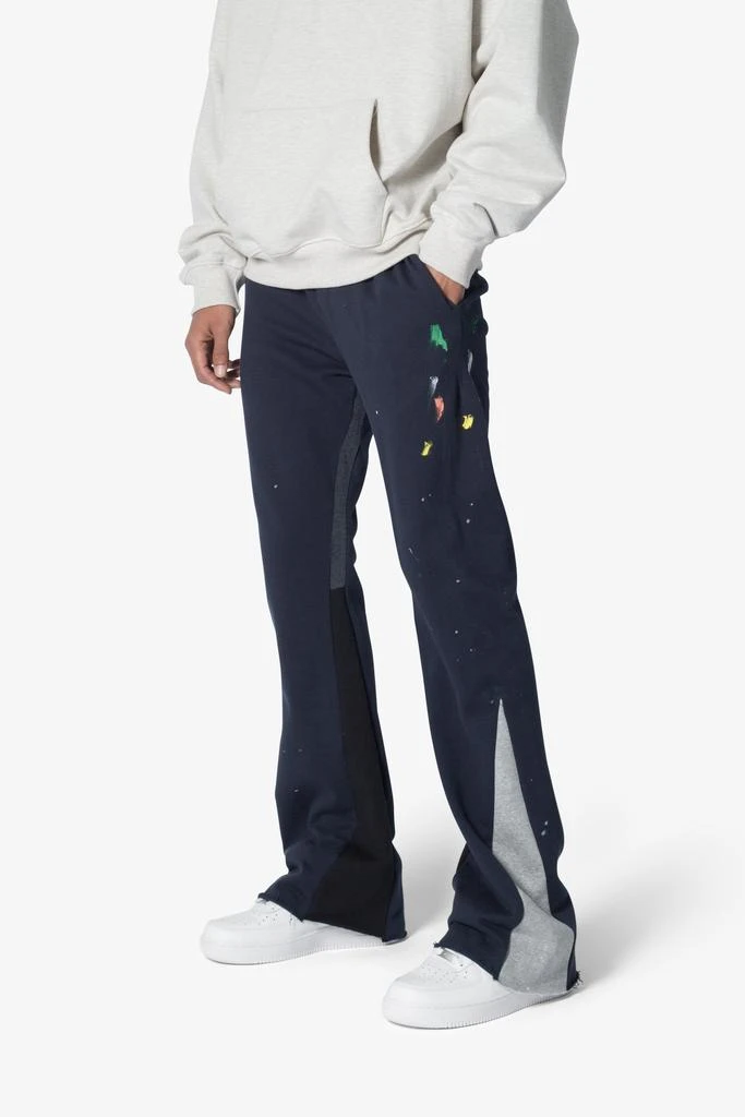 商品MNML|Contrast Bootcut Sweatpants - Navy,价格¥516,第2张图片详细描述