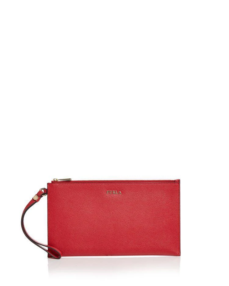 商品Furla|Babylon Extra Large Leather Wristlet,价格¥883,第1张图片