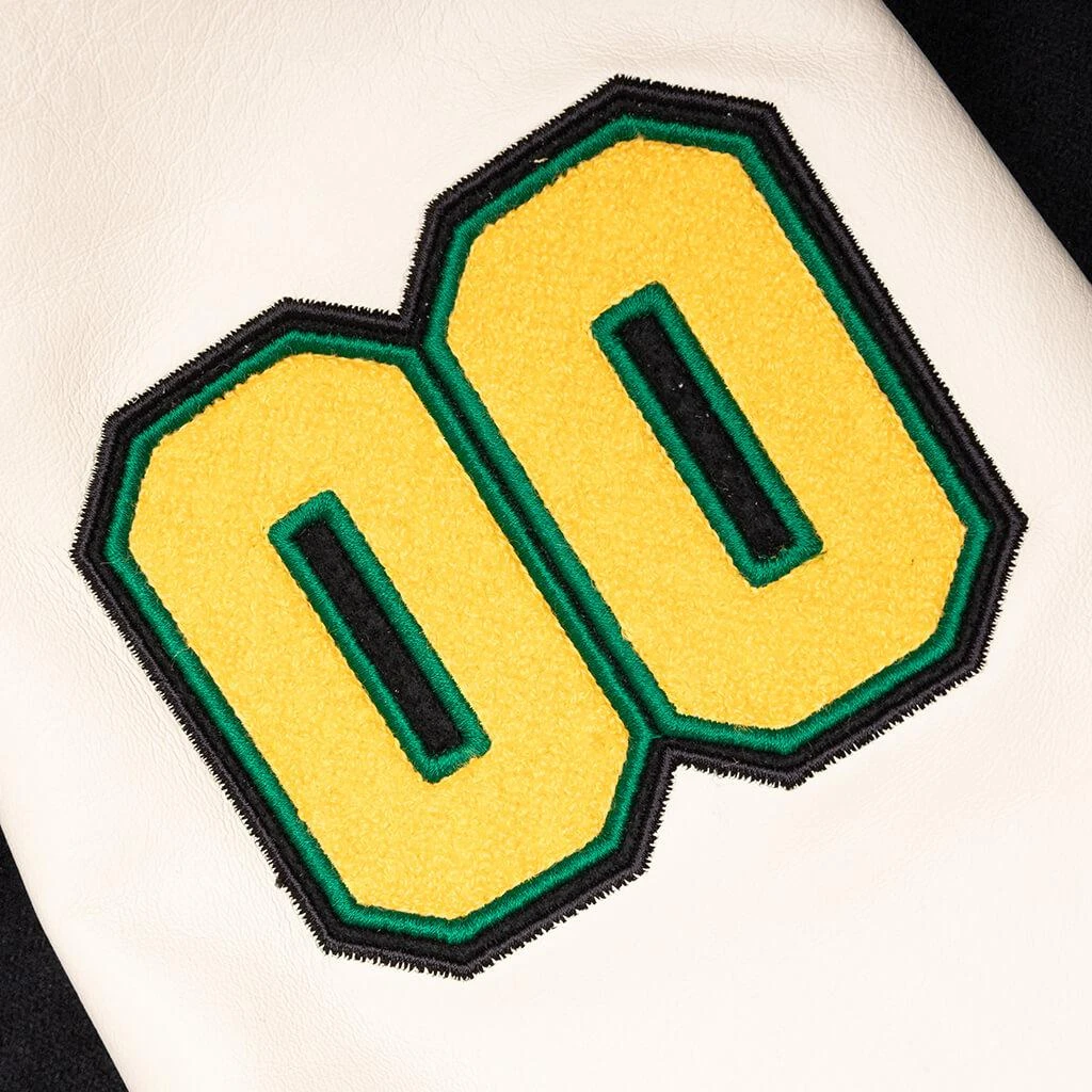 Graphics Leather Varsity - Black/Yellow 商品