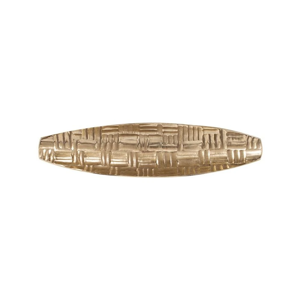 商品Howard Elliott|Textured Aluminum Elongated Gold Bowl- Small,价格¥1316,第2张图片详细描述
