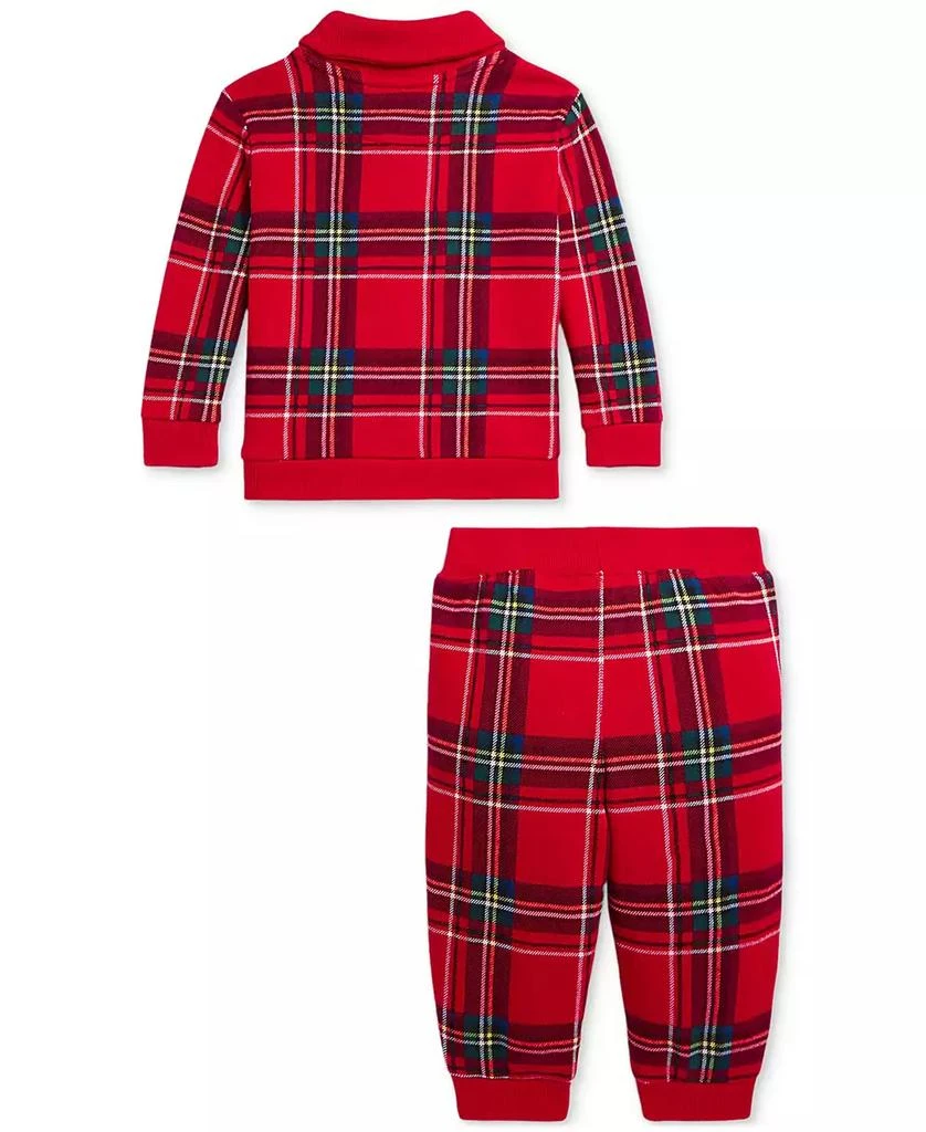 商品Ralph Lauren|Baby Plaid Pullover & Jogger Pants Set,价格¥389,第2张图片详细描述