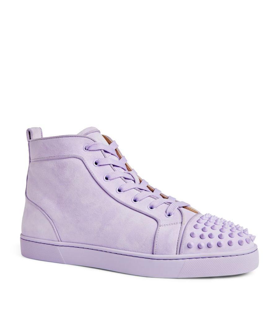 商品Christian Louboutin|Lou Spikes Suede High-Top Sneakers,价格¥6677,第6张图片详细描述