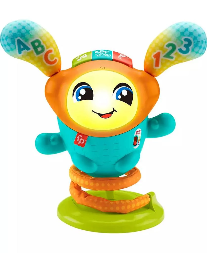 商品Fisher Price|DJ Bouncin' Beats, Baby Learning Toy with Music Lights and Bouncing Action,价格¥363,第1张图片