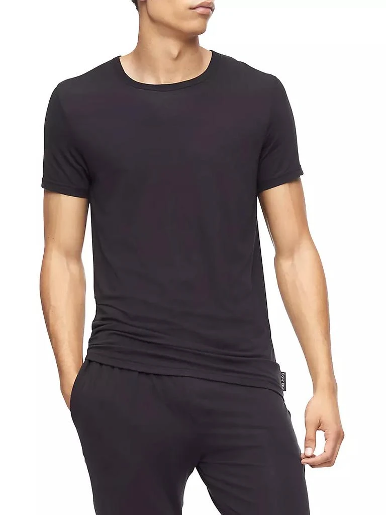 商品Calvin Klein|Ultra-Soft Modern Lounge Crewneck T-Shirt,价格¥249,第1张图片