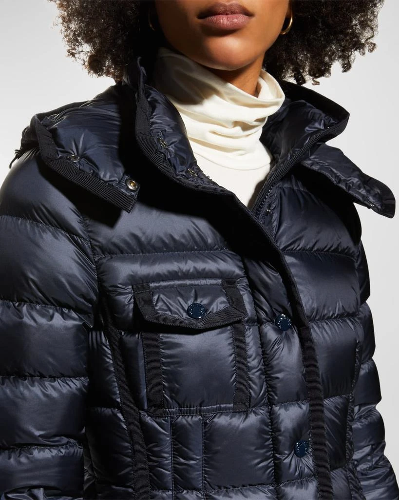 商品Moncler|Hermine Hooded Puffer Jacket,价格¥9985,第5张图片详细描述