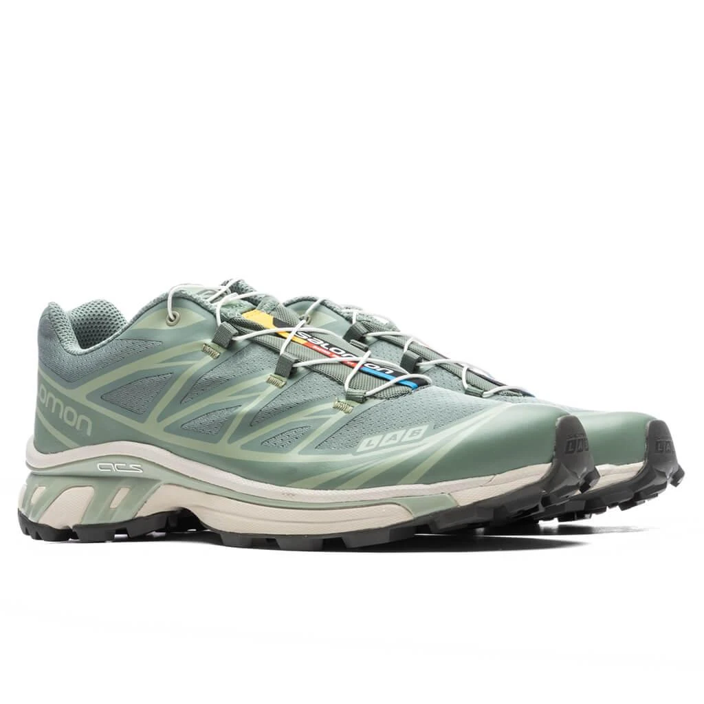 商品Salomon|XT-6 - Laurel Wreath/Lily Pad/Desert Sage,价格¥1049,第2张图片详细描述