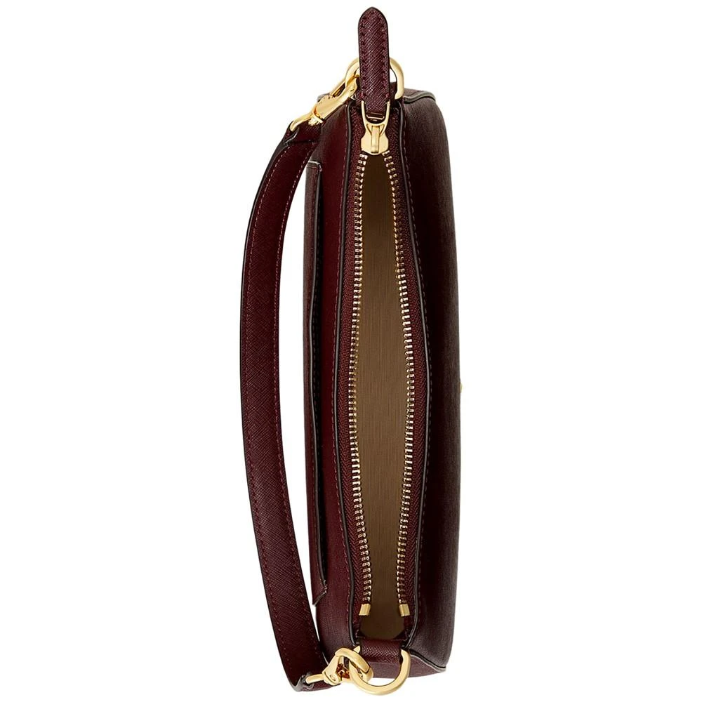 商品Ralph Lauren|Women's Crosshatch Leather Medium Danni Shoulder Bag,价格¥1017,第5张图片详细描述
