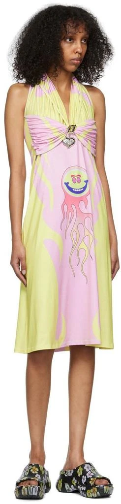 商品CHOPOVA LOWENA|SSENSE Exclusive Pink Sandy Midi Dress,价格¥1671,第4张图片详细描述