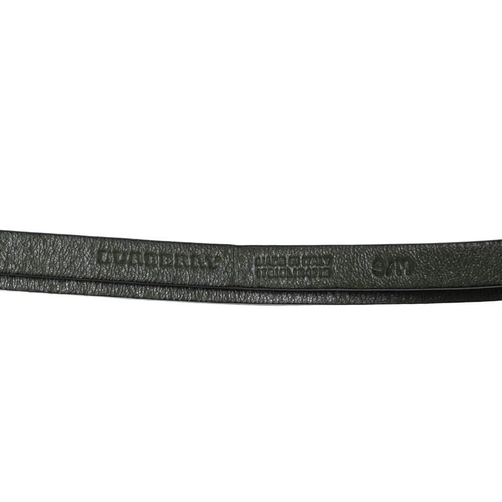 商品Burberry|Burberry Green Leather Grommet Waist Belt S/M,价格¥1007,第5张图片详细描述
