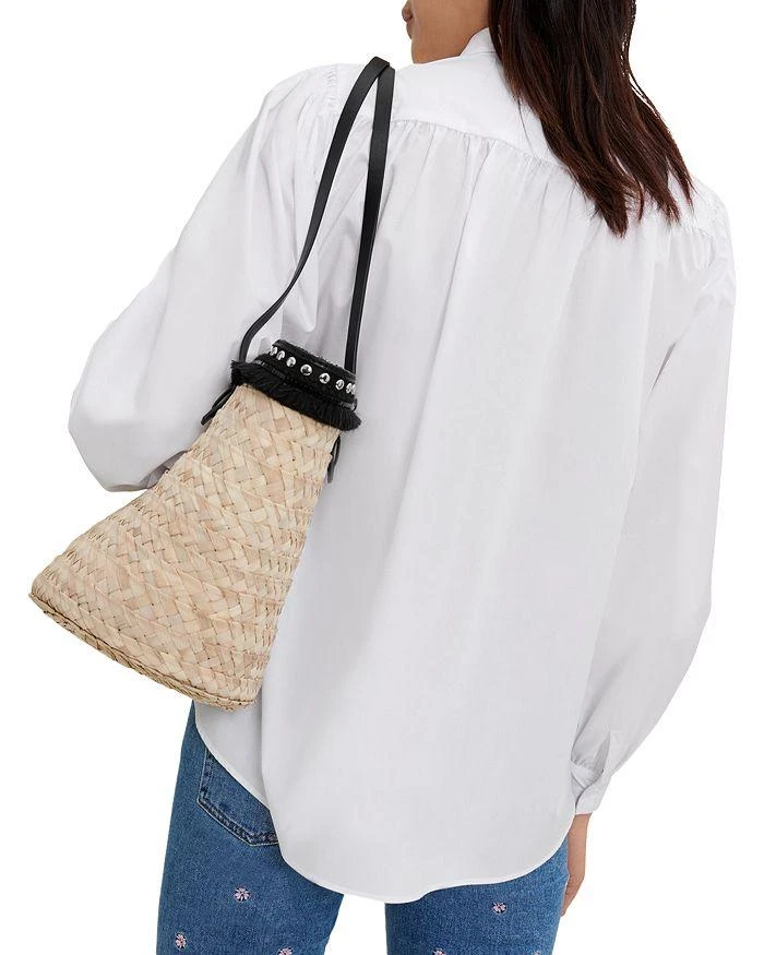 商品Maje|Cigale Blouson Sleeve Shirt,价格¥1045,第2张图片详细描述