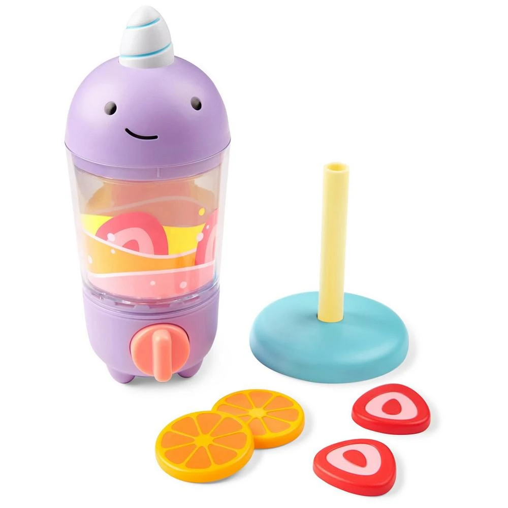 商品Skip Hop|Zoo Shake It Up Smoothie Set Narwhal,价格¥75,第1张图片