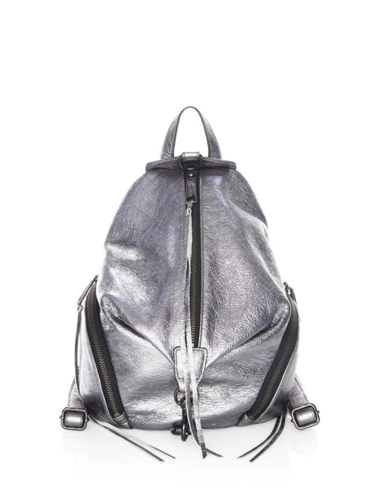 商品Rebecca Minkoff|Metallic Medium Julian Backpack,价格¥735,第1张图片