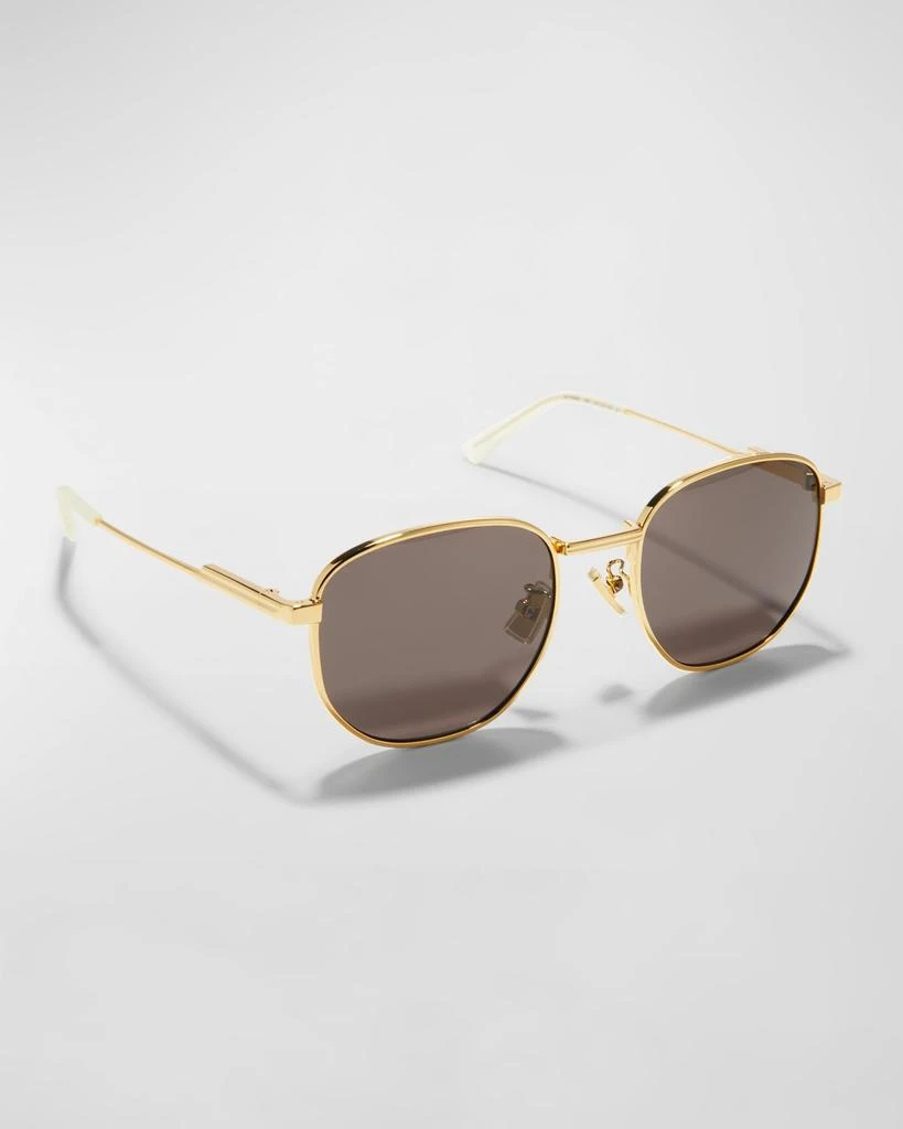 商品Bottega Veneta|Oval Metal Sunglasses,价格¥1664,第1张图片