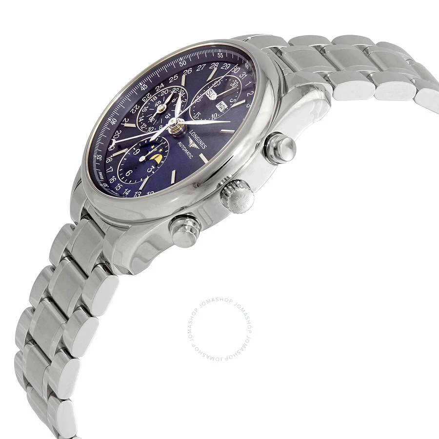 商品Longines|Master Collection Complete Calendar Chronograph Automatic Blue Dial Men's Watch L26734926,价格¥17871,第2张图片详细描述