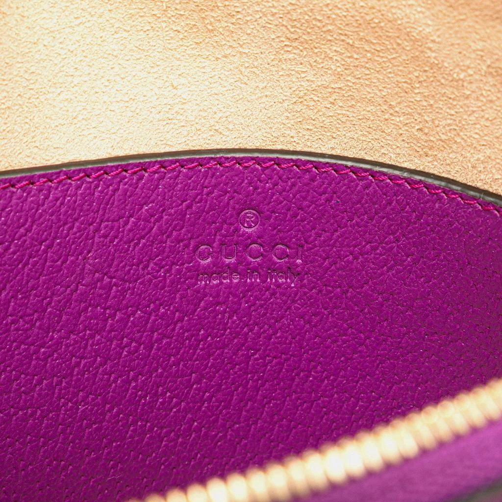 Gucci Purple Mini Dollar Calfskin Bamboo Diana Dome Satchel 商品