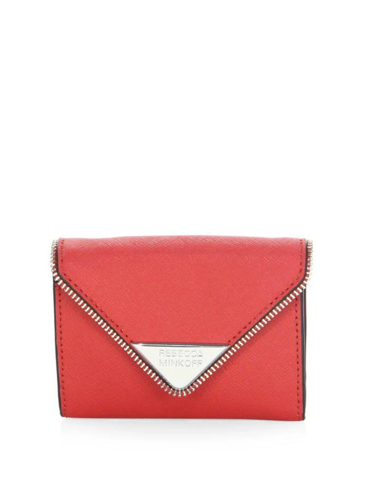 商品Rebecca Minkoff|Molly Metro Leather Card Case,价格¥394,第1张图片