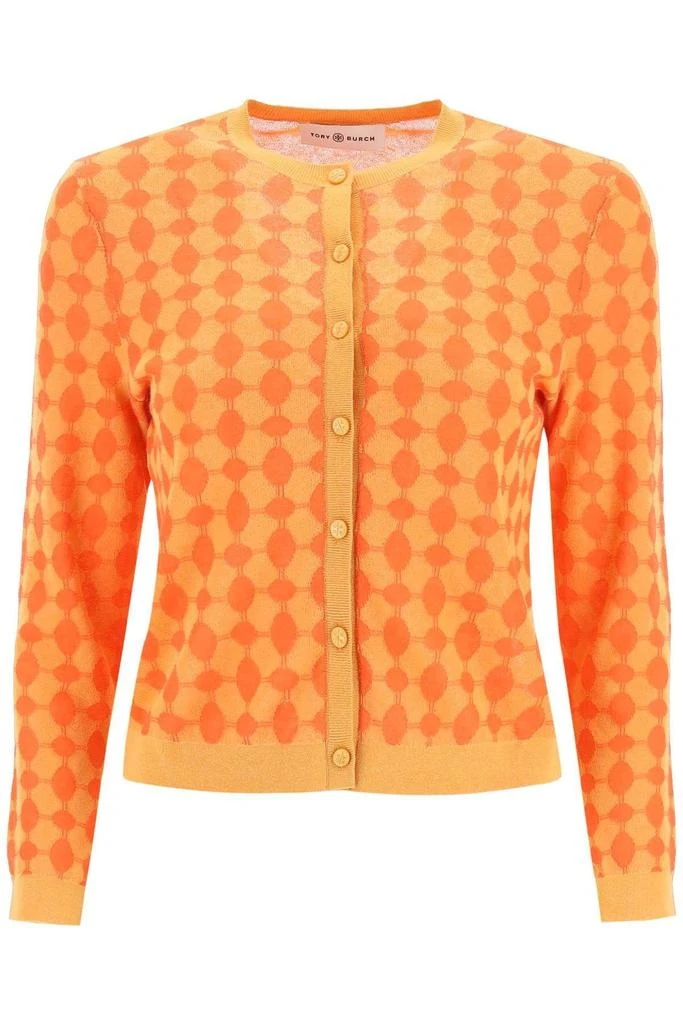 商品Tory Burch|JACQUARD-KNIT CARDIGAN,价格¥1389,第1张图片