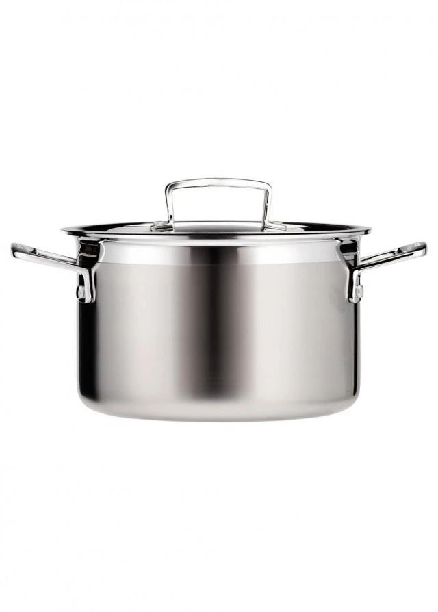 商品Le Creuset|3-ply stainless steel deep casserole 24cm,价格¥2047,第2张图片详细描述