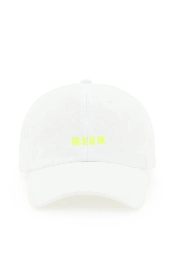 商品MSGM|BASEBALL CAP WITH NEON LOGO,价格¥389,第1张图片