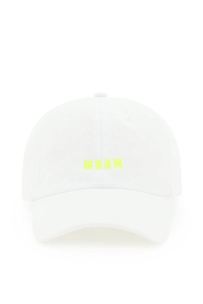 商品MSGM|BASEBALL CAP WITH NEON LOGO,价格¥335,第1张图片