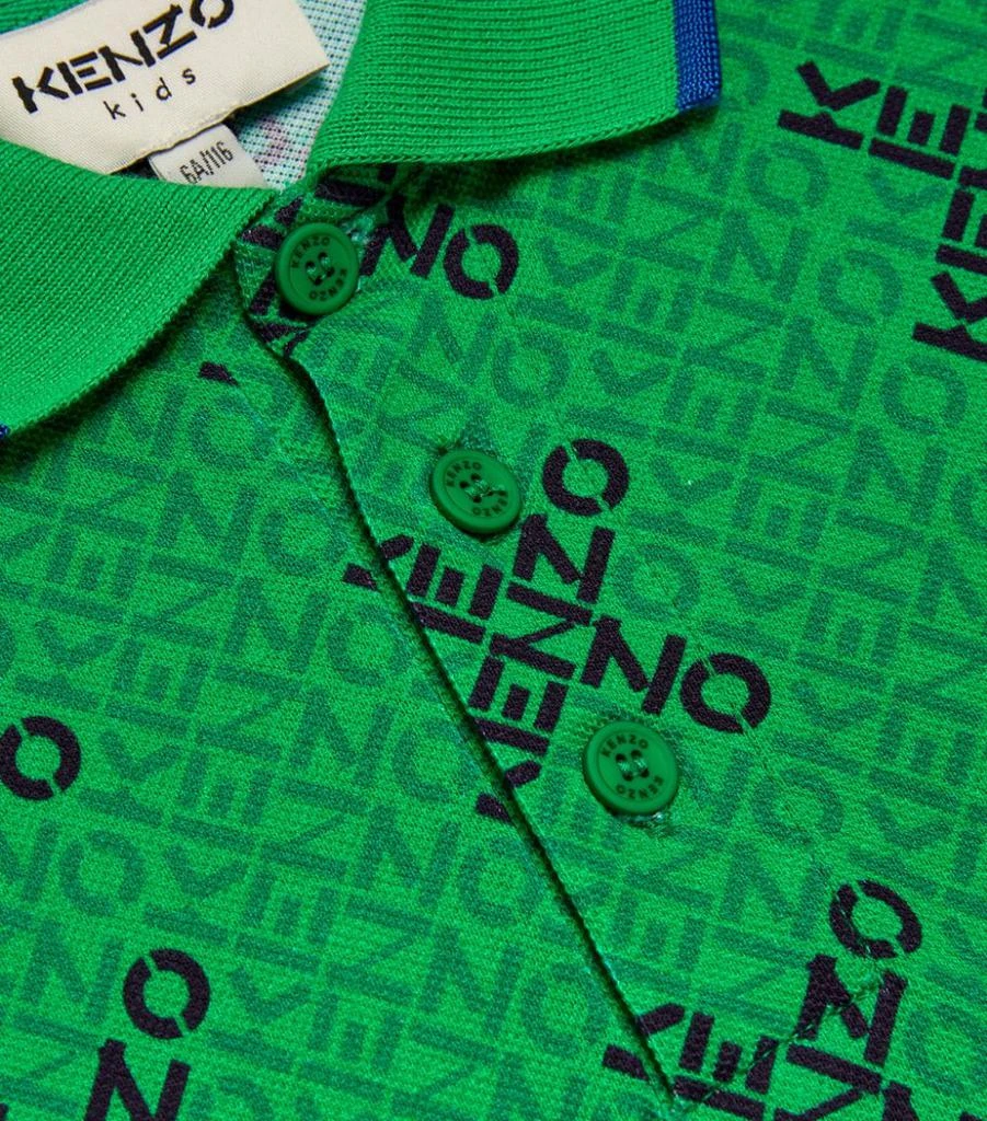 商品Kenzo|All-Over Little X Polo Shirt (2-12 Years),价格¥577,第4张图片详细描述