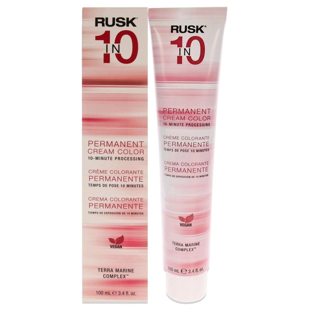 商品Rusk|Permanent Cream Color In10 - 6N Dark Natural Blonde by Rusk for Unisex - 3.4 oz Hair Color,价格¥134,第1张图片